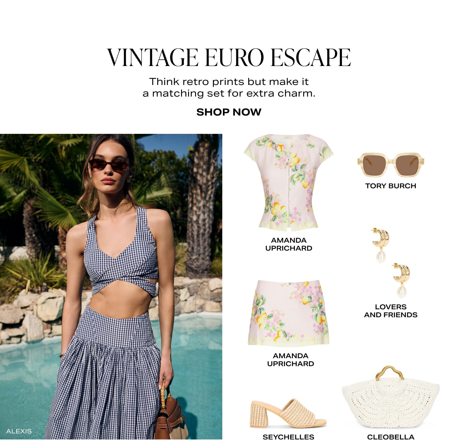 VINTAGE EURO ESCAPE. SHOP NOW