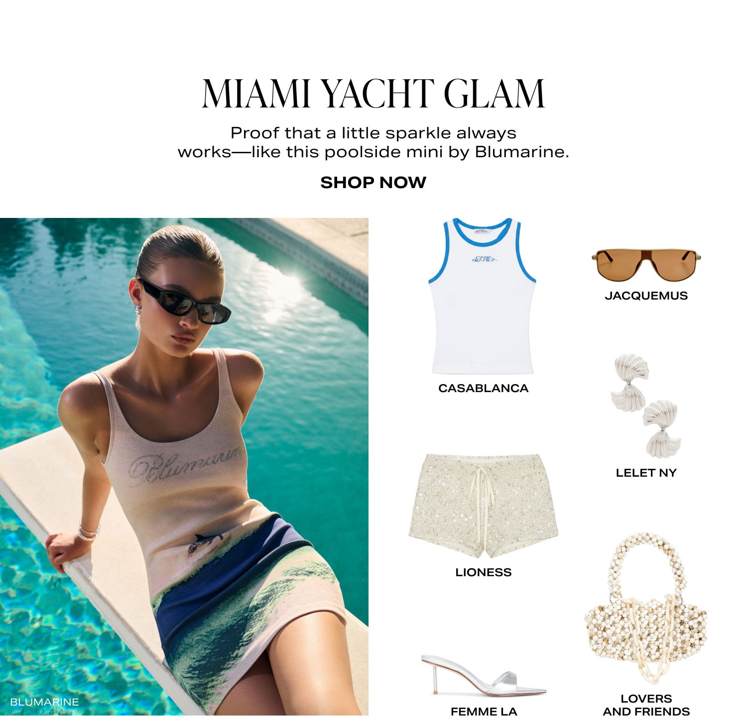 MIAMI YACHT GLAM. SHOP NOW