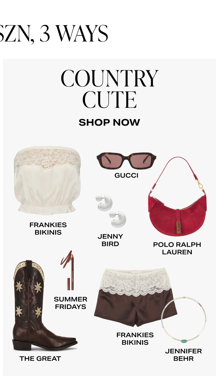 CONCERT SZN, 3 WAYS: CLASSIC COUNTRY