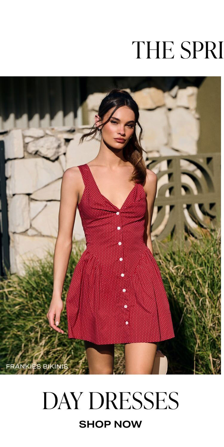 THE SPRING SHOP: DAY DRESSES