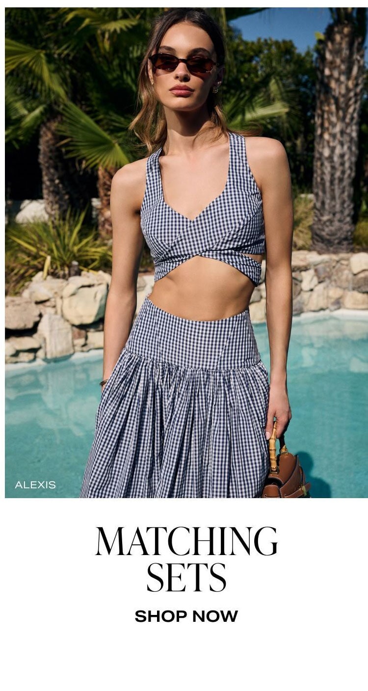 THE SPRING SHOP: MATCHING SETS