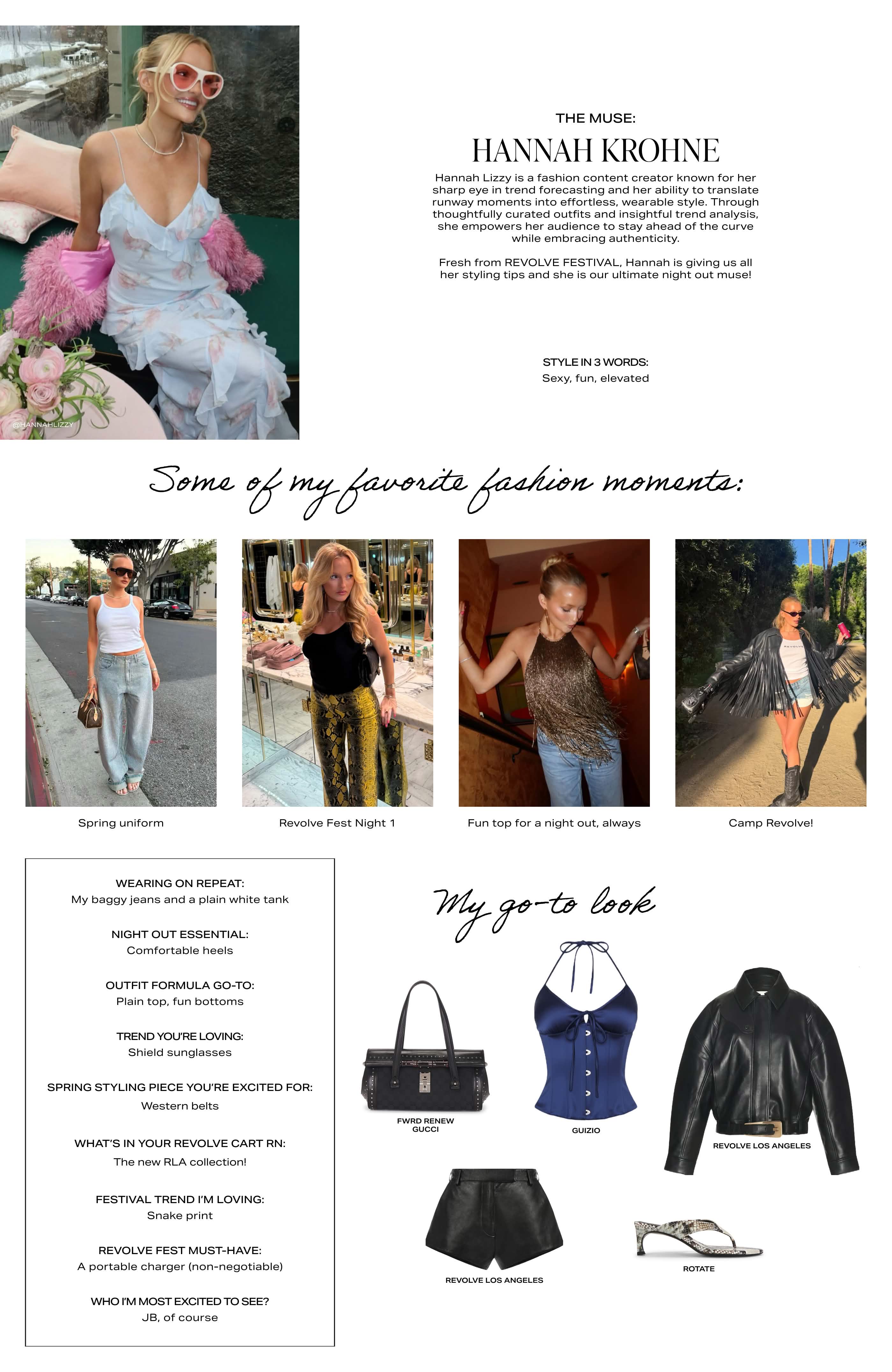 The Muse: Hannah Krohne