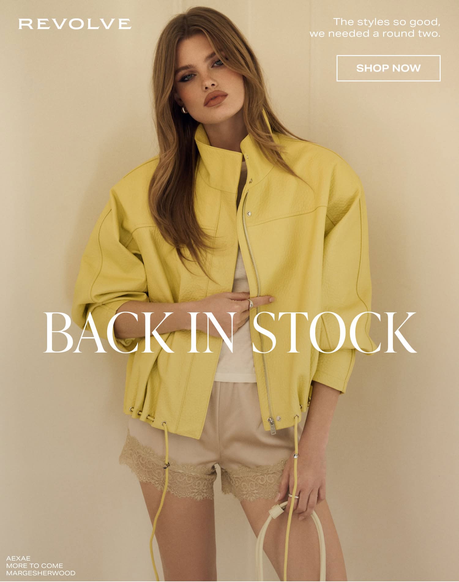 BACK IN STOCK. SHOP NOW