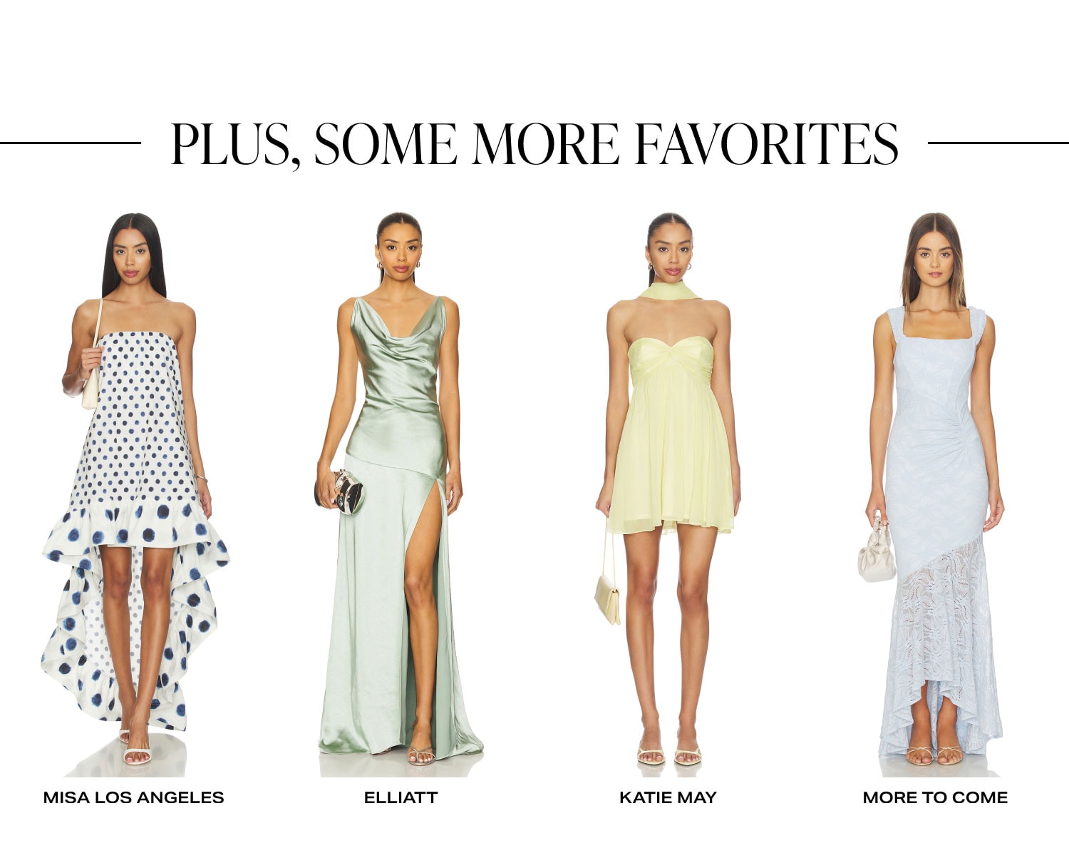 WEDDING FAVORITES ROW 1