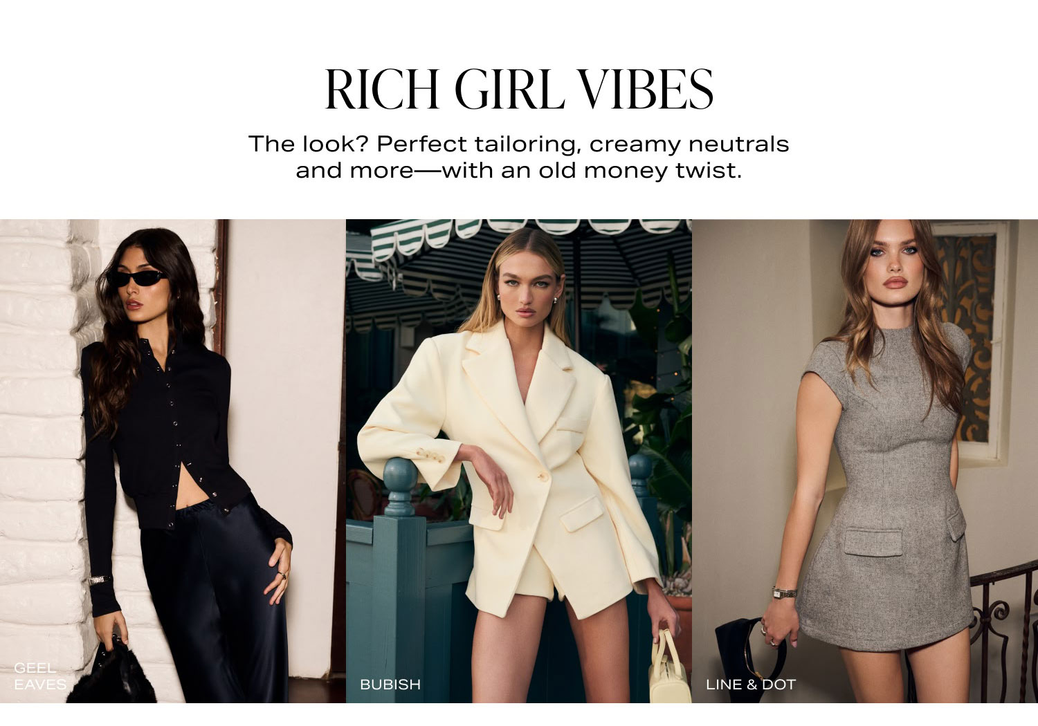 Shop Rich Girl Vibes
