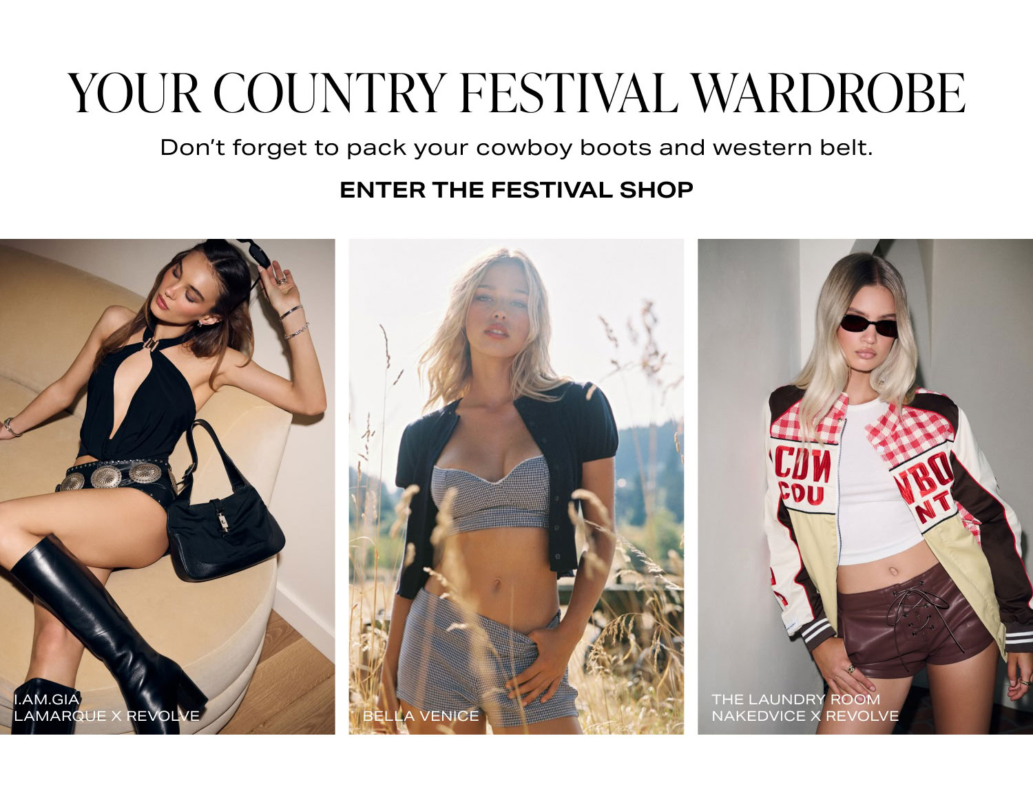 Enter The Festival Shop