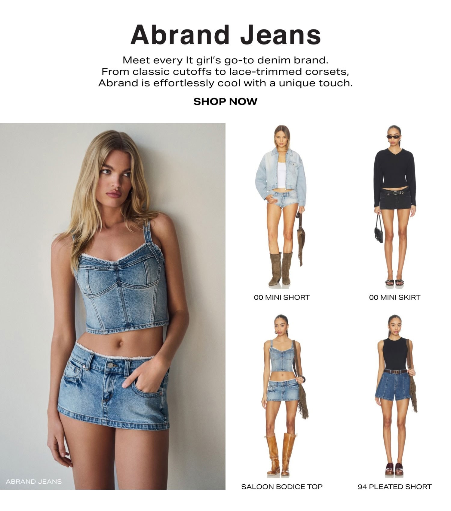 Shop Abrand Jeans