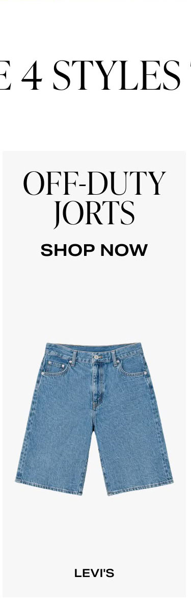 OFF-DUTY JORTS