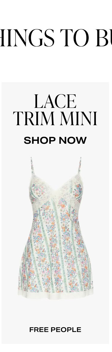LACE TRIM MINI