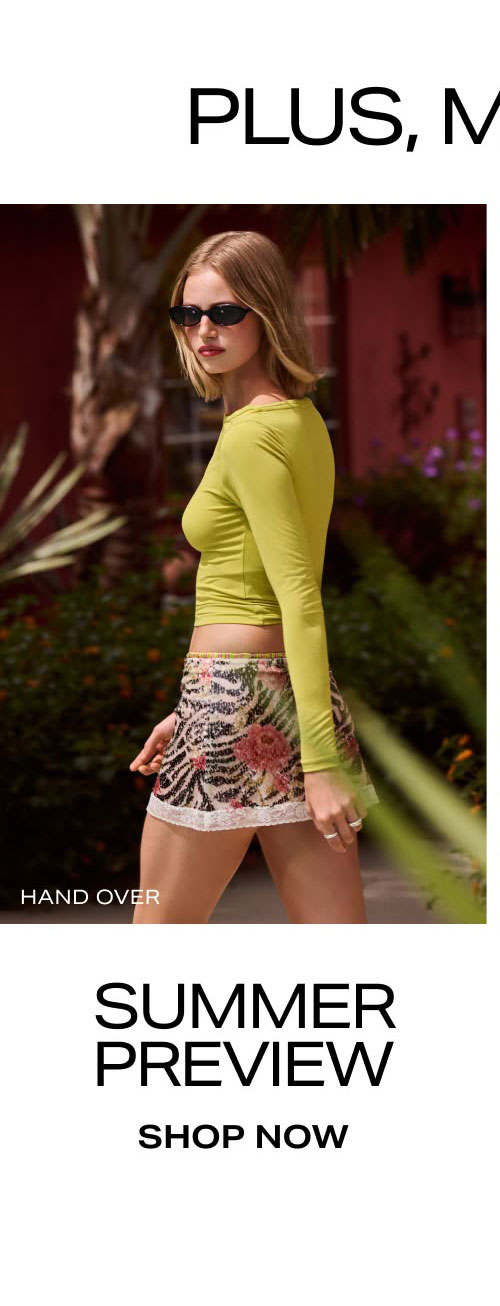 SHOP SUMMER PREVIEW