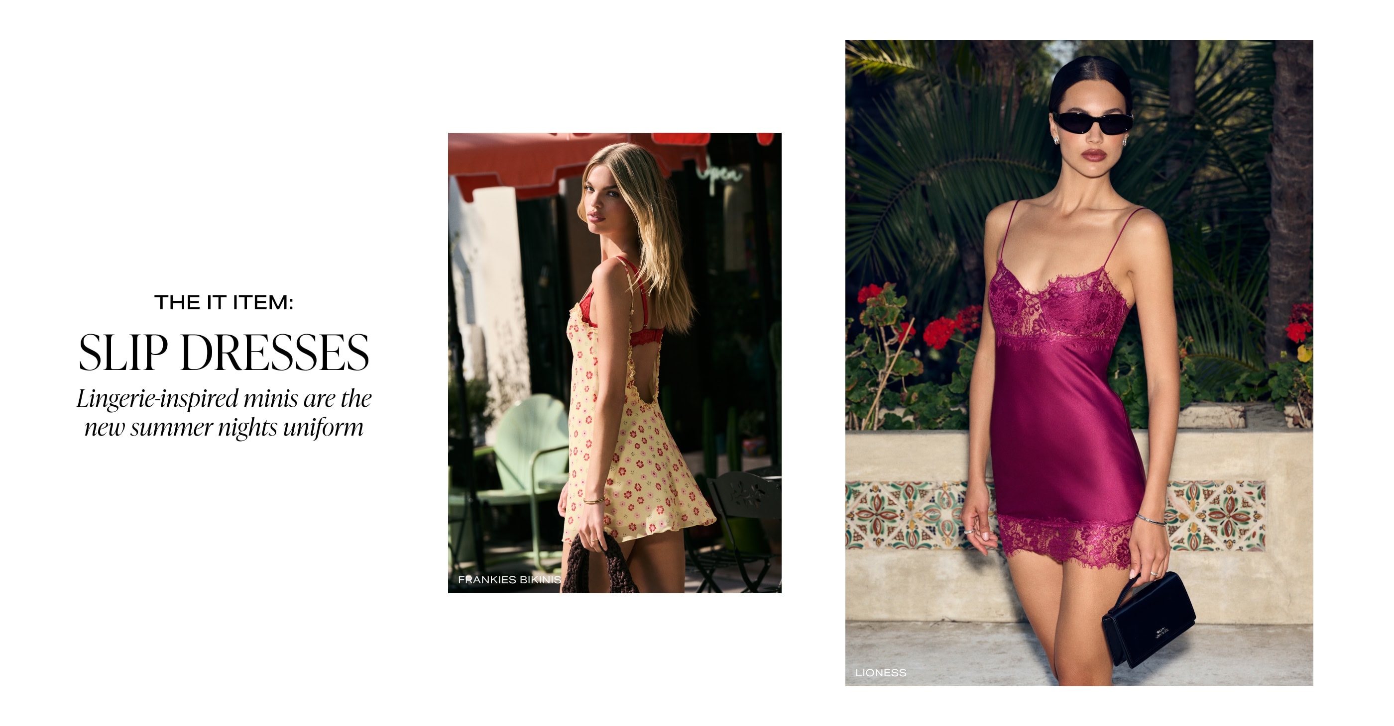  The It Item: Slip Dresses 