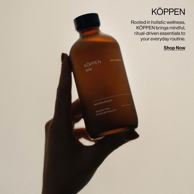 KÖPPEN. Shop Now.
