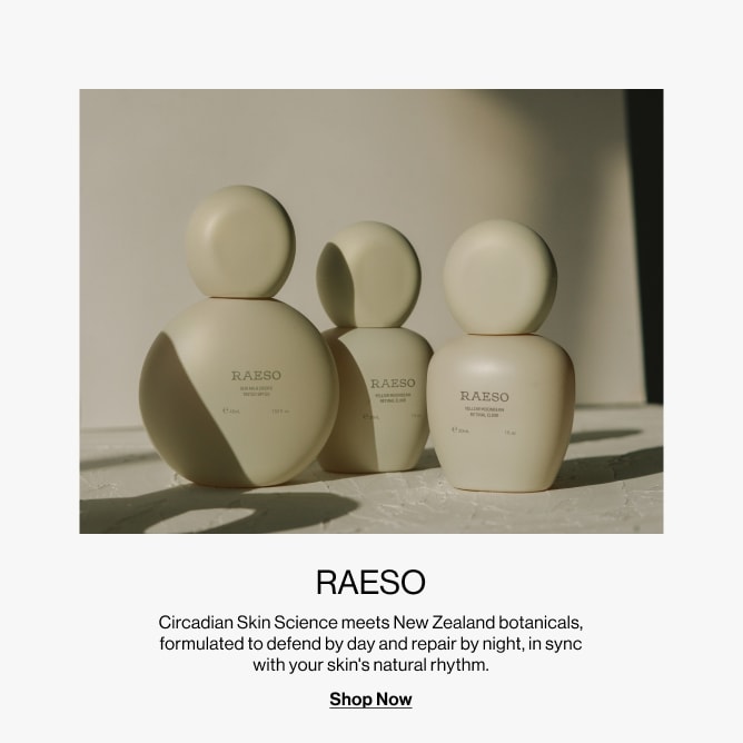 RAESO. Shop Now.