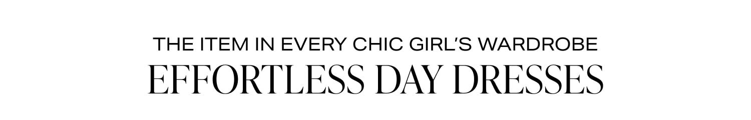 Shop Chic Day Dresses