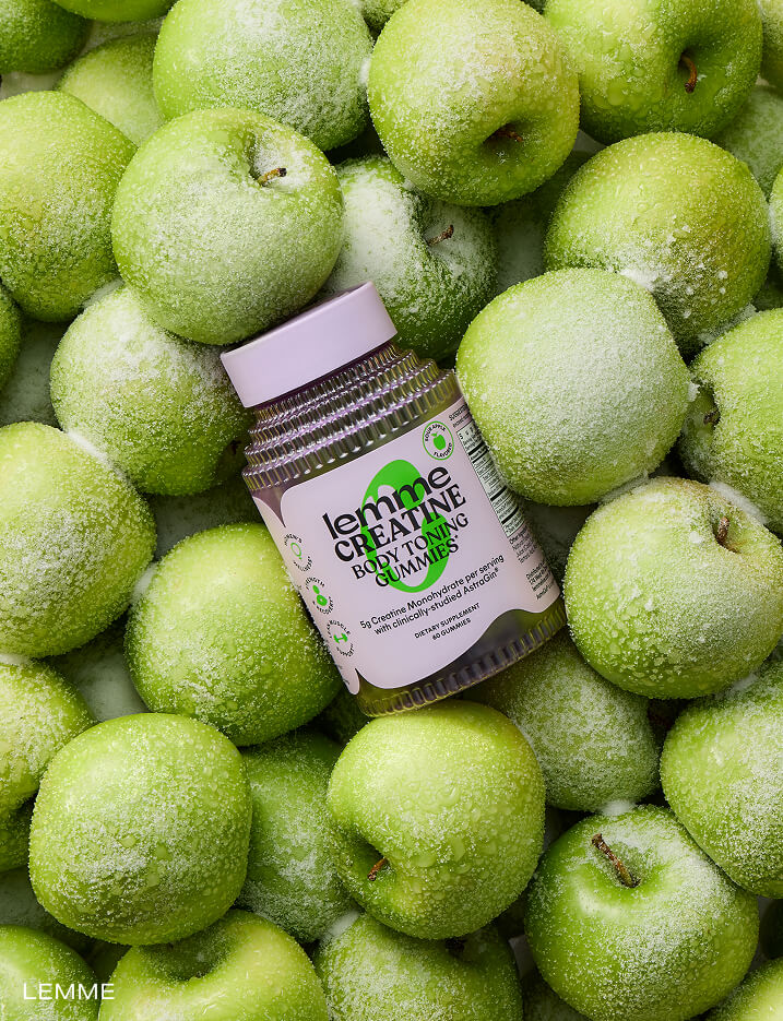  A bottle of Lemme Daily Dose gummies.