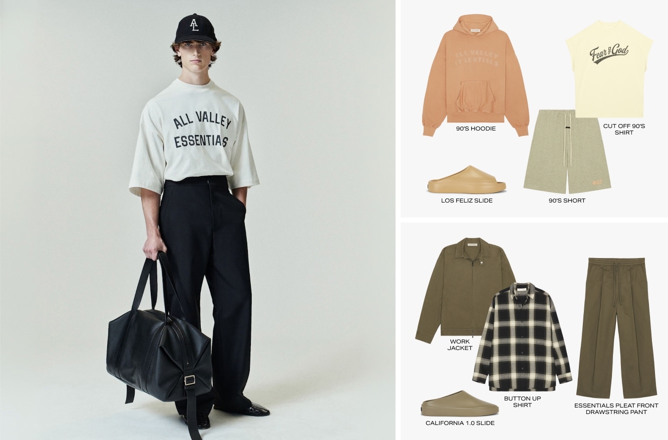 FEAR OF GOD ESSENTIALS. Shop Now.