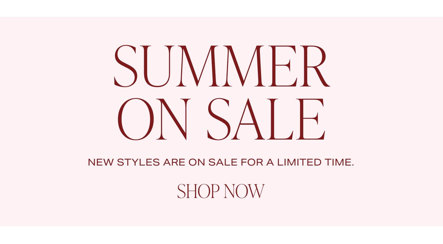 Shop Summer on Sale