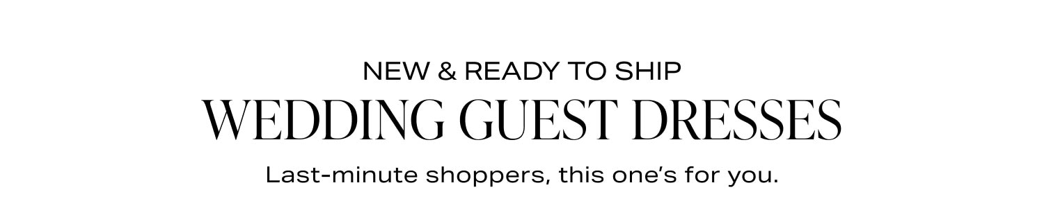 Shop Wedding Guest Dresses