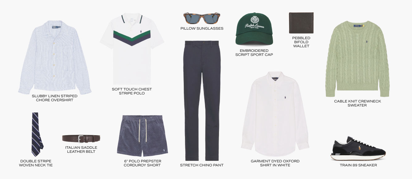 THE POLO RALPH LAUREN EDIT. Shop Now.