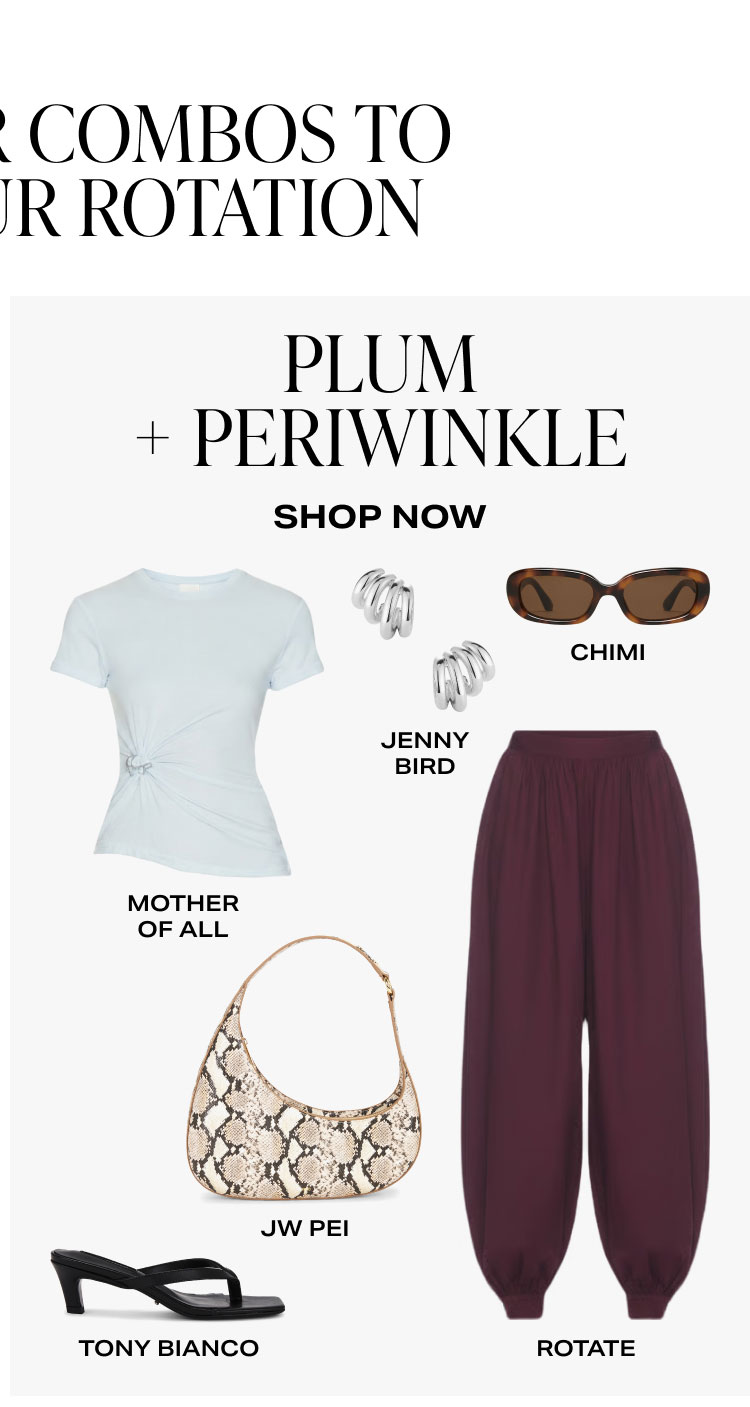 Shop Plum + Periwinkle