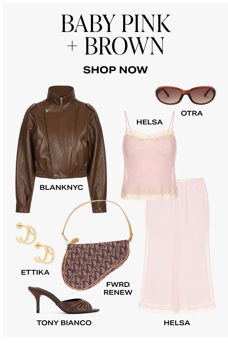 Shop Baby Pink + Brown