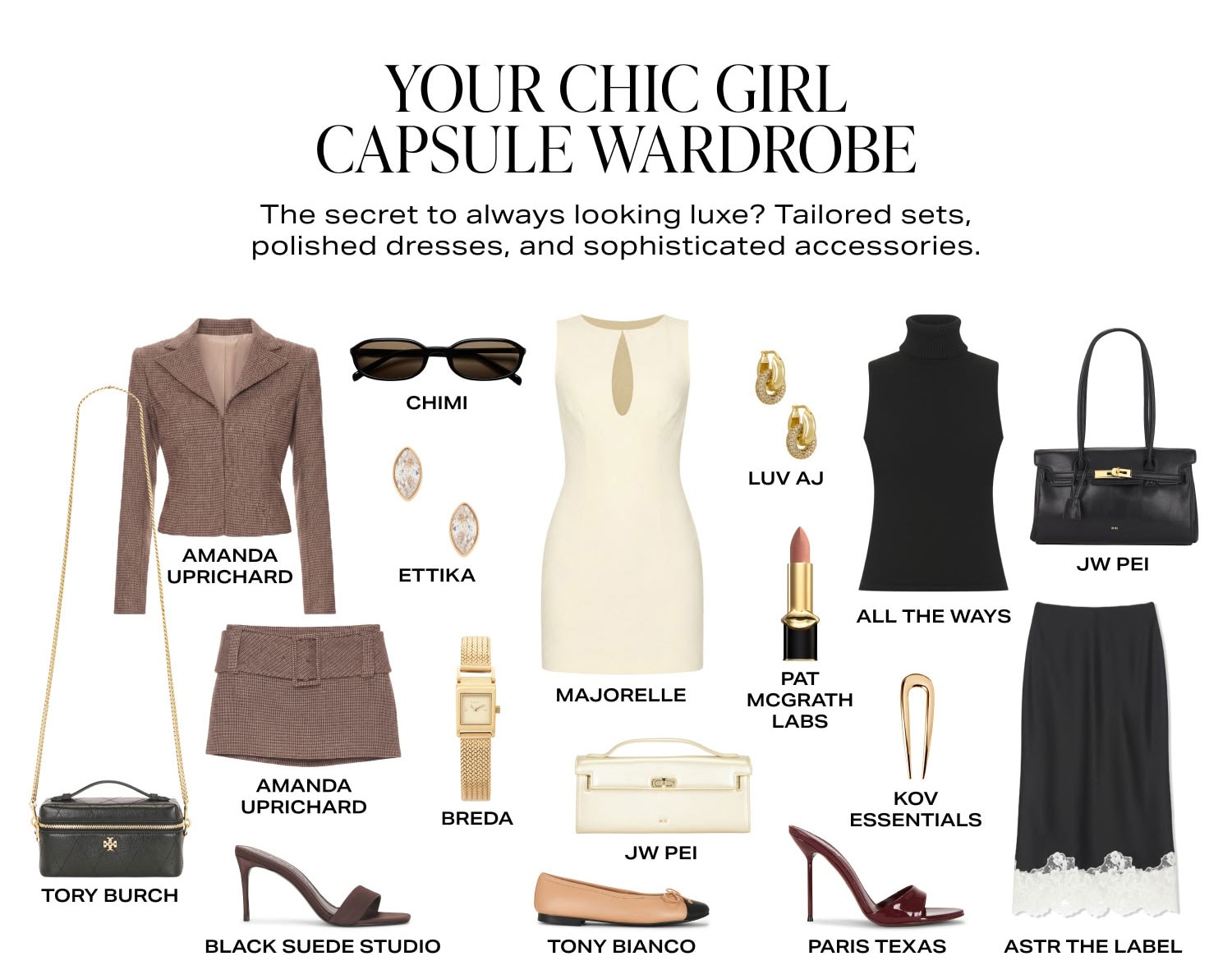 Shop Your Chic Girl Capsule Wardrobe