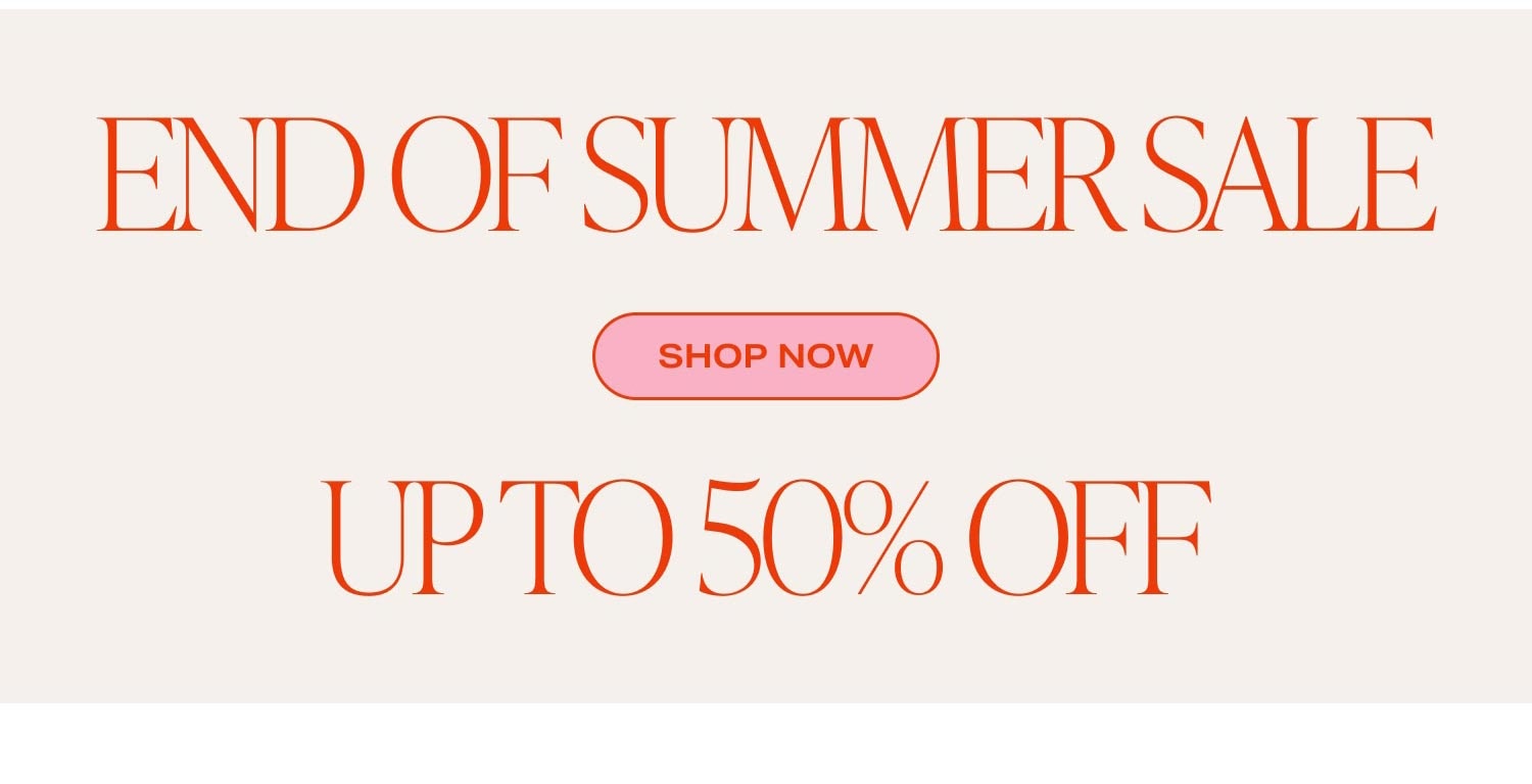 Shop End Of Summer Sale