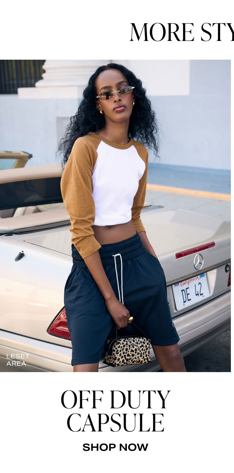 Shop Off Duty Capsule