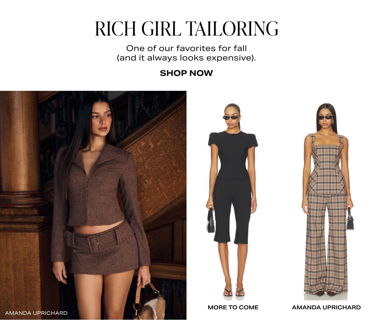 Shop Rich Girl Tailoring