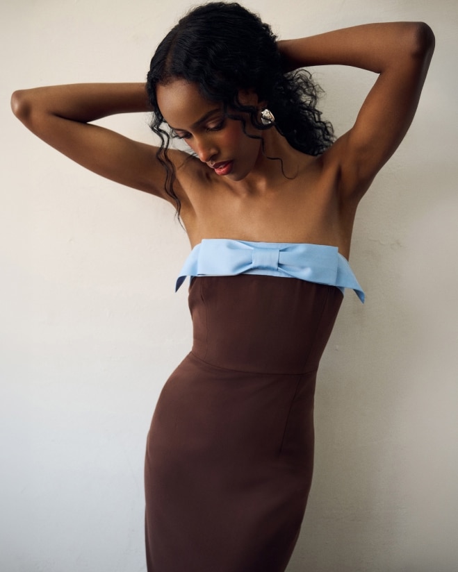 SPECIAL EVENT SEASON.  A pretty dress makes for the perfect night.
