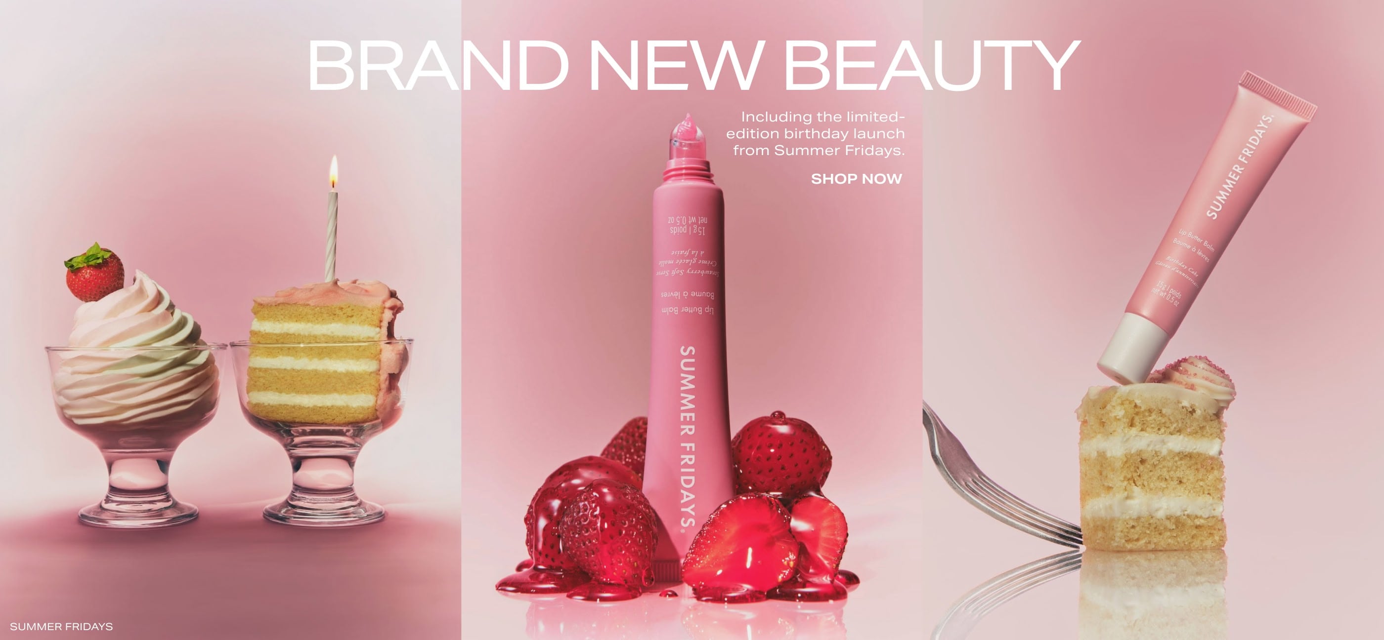 Featuring two (two!) new drops from Summer Fridays. Shop Now.