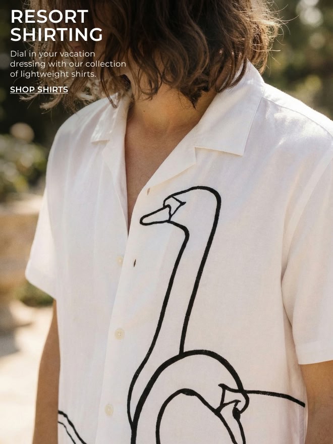 RESORT SHIRTING. Shop Shirts