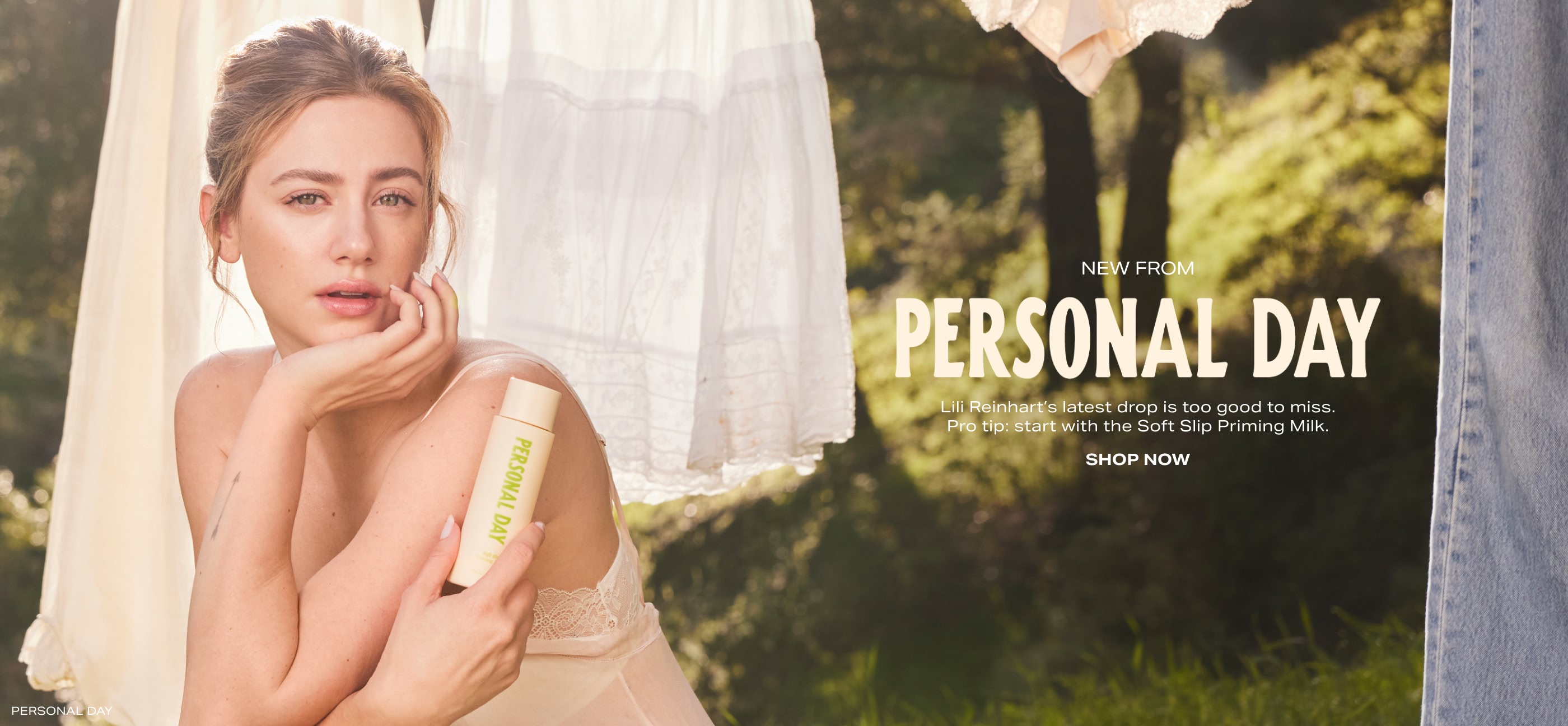 Start off with Personal Day’s new Soft Slip Priming Milk. Shop Now.