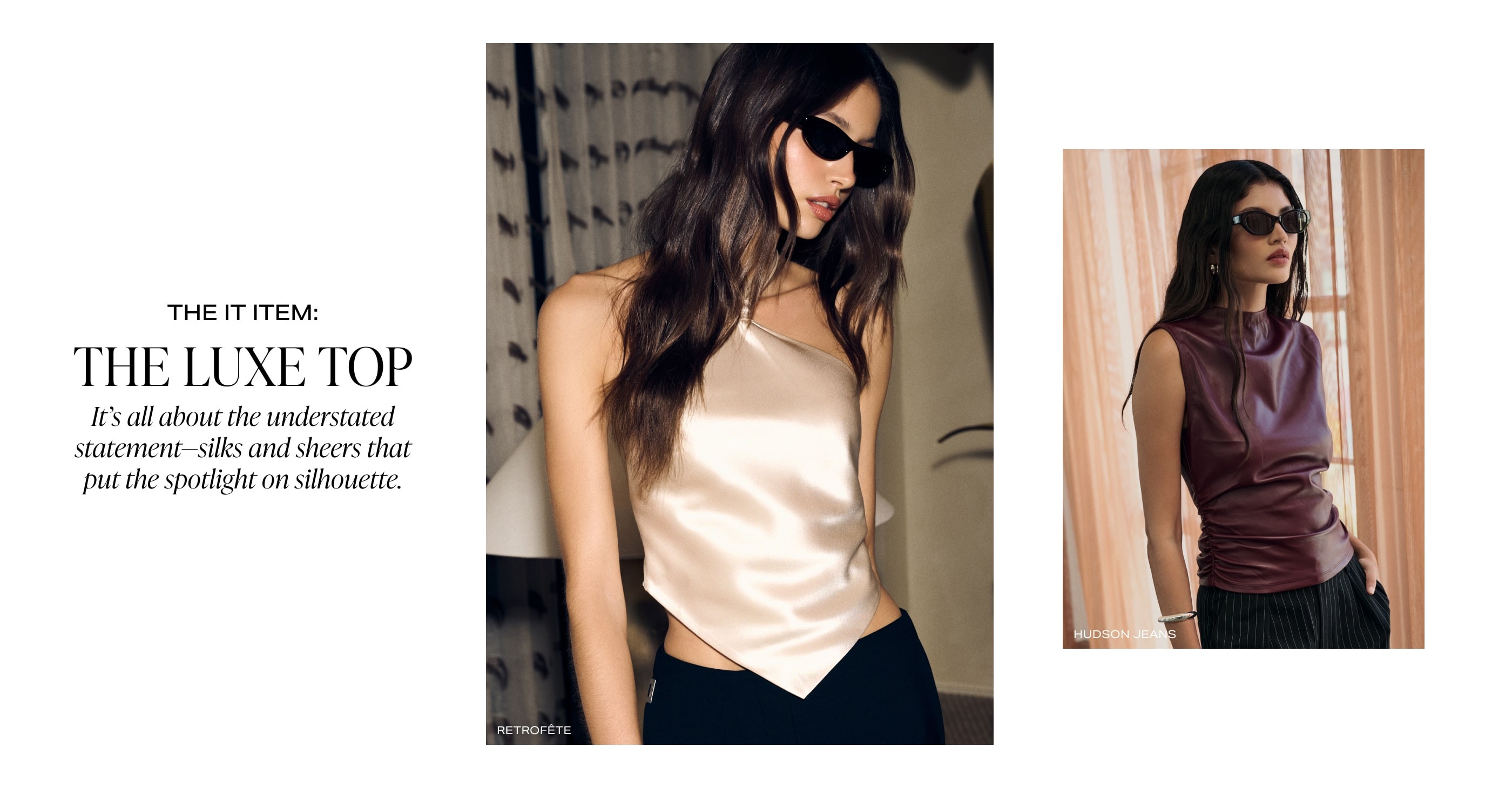 The It Item: The Luxe Top