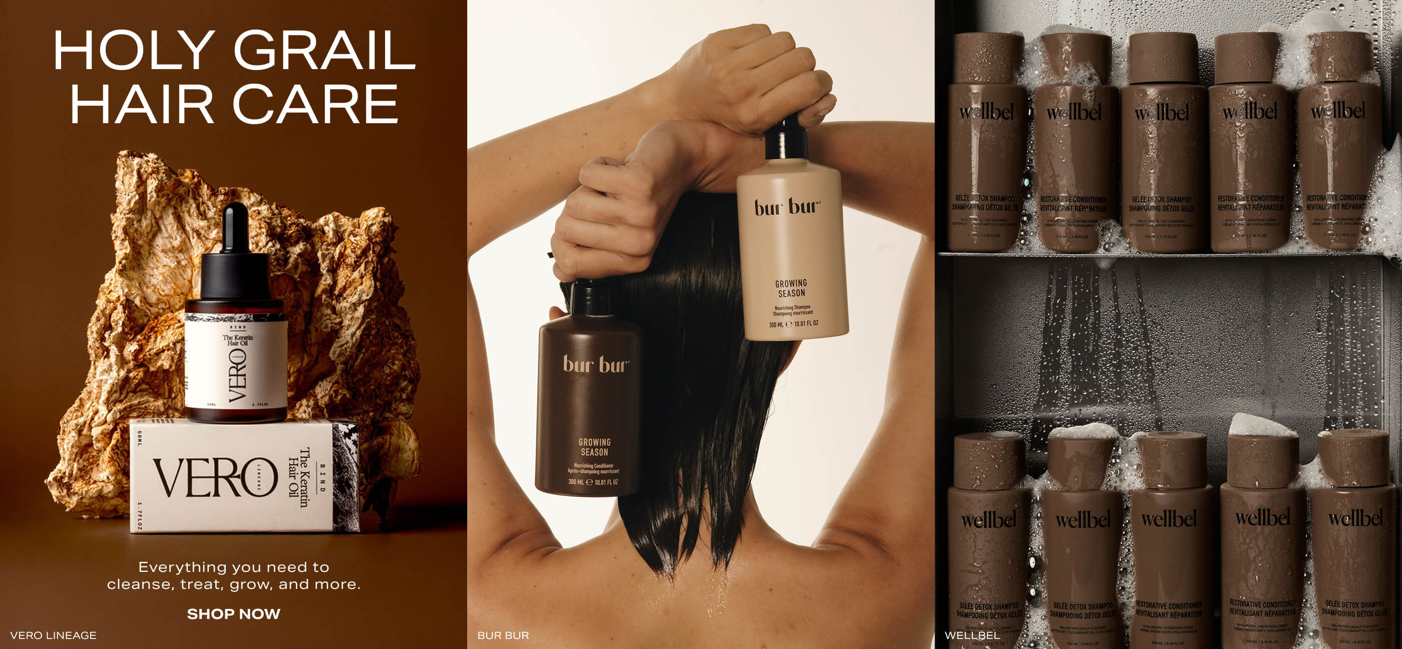 Everything you need to cleanse, treat, grow, and more. Shop Now.