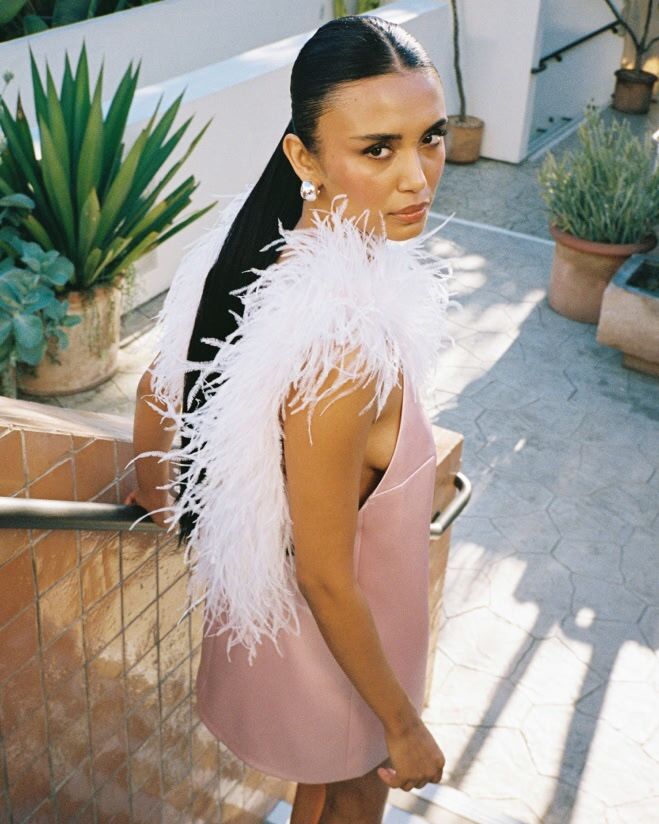 MOST WANTED DRESSES. Including the feather-trim mini that is too pretty to resist. Shop Now.