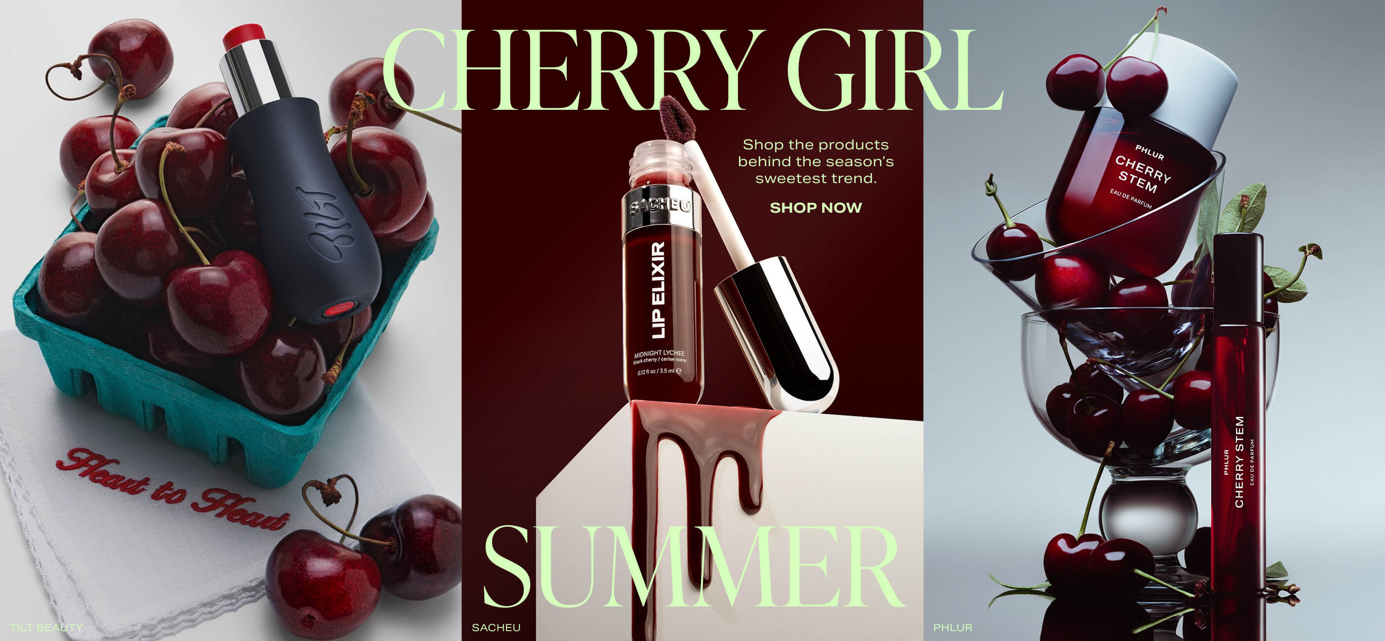 Shop the products behind the season’s sweetest trend. Shop Cherry Girl Summer.