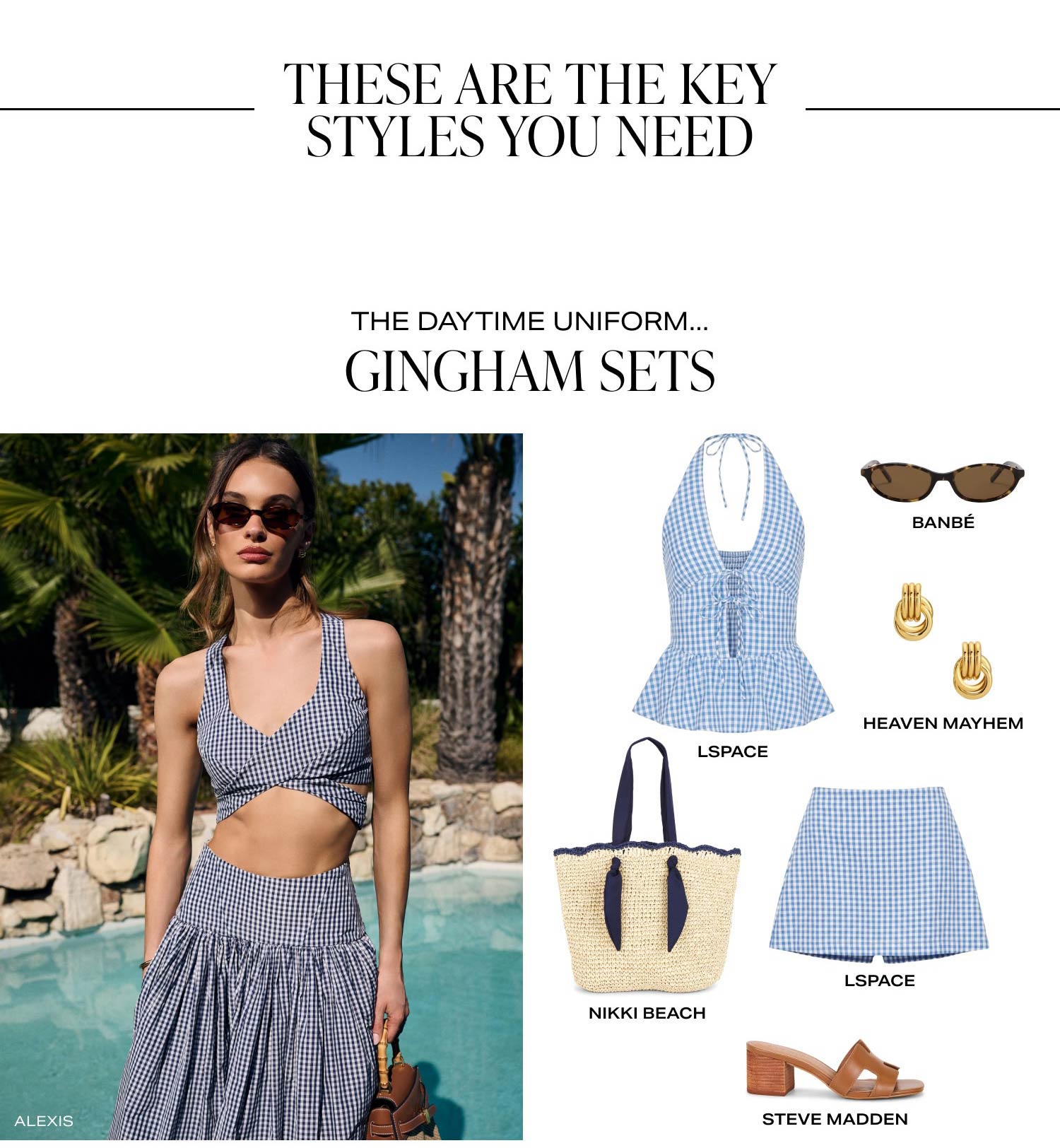 Shop Gingham Sets