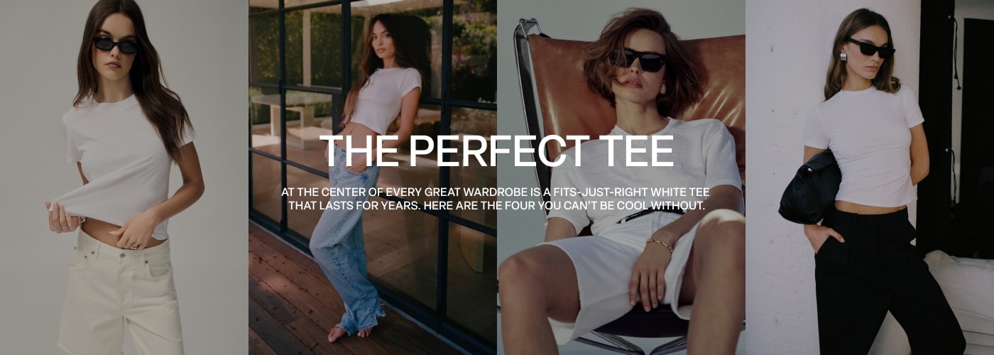 The Perfect Tee. At the center of every great wardrobe is a fits-just-right white tee that lasts for year. Here are the four you can’t be cool without.