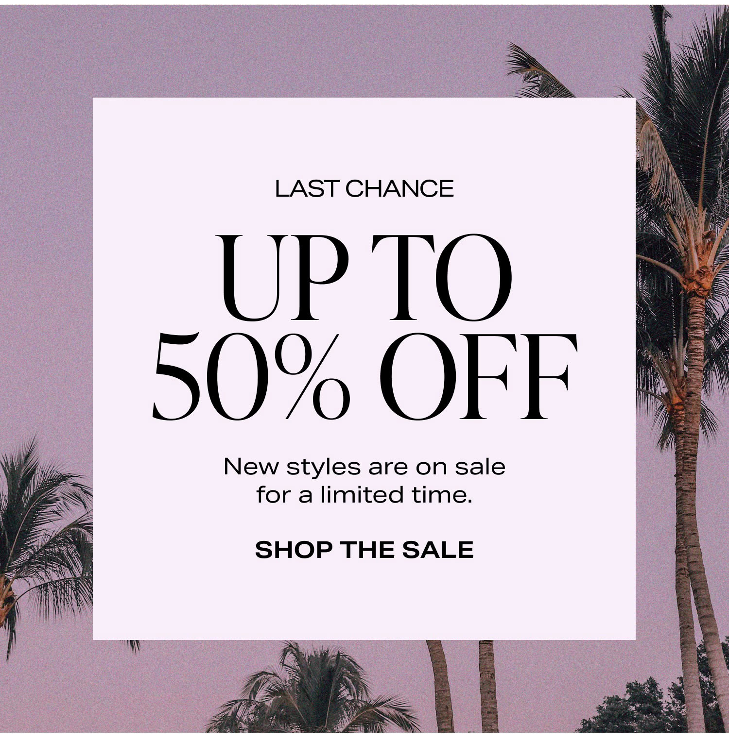 Shop Up To 50% Off