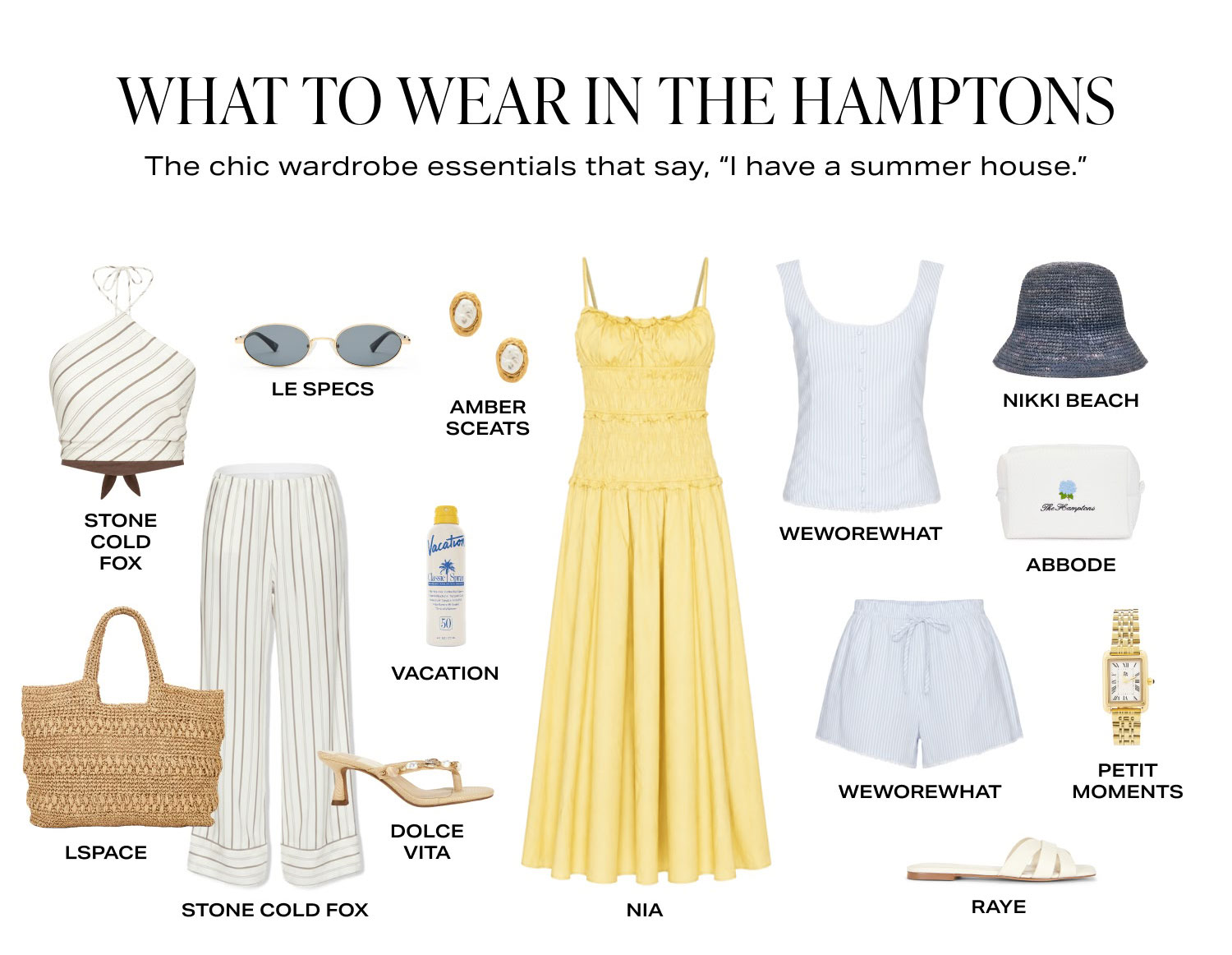 Shop What To Wear In The Hamptons