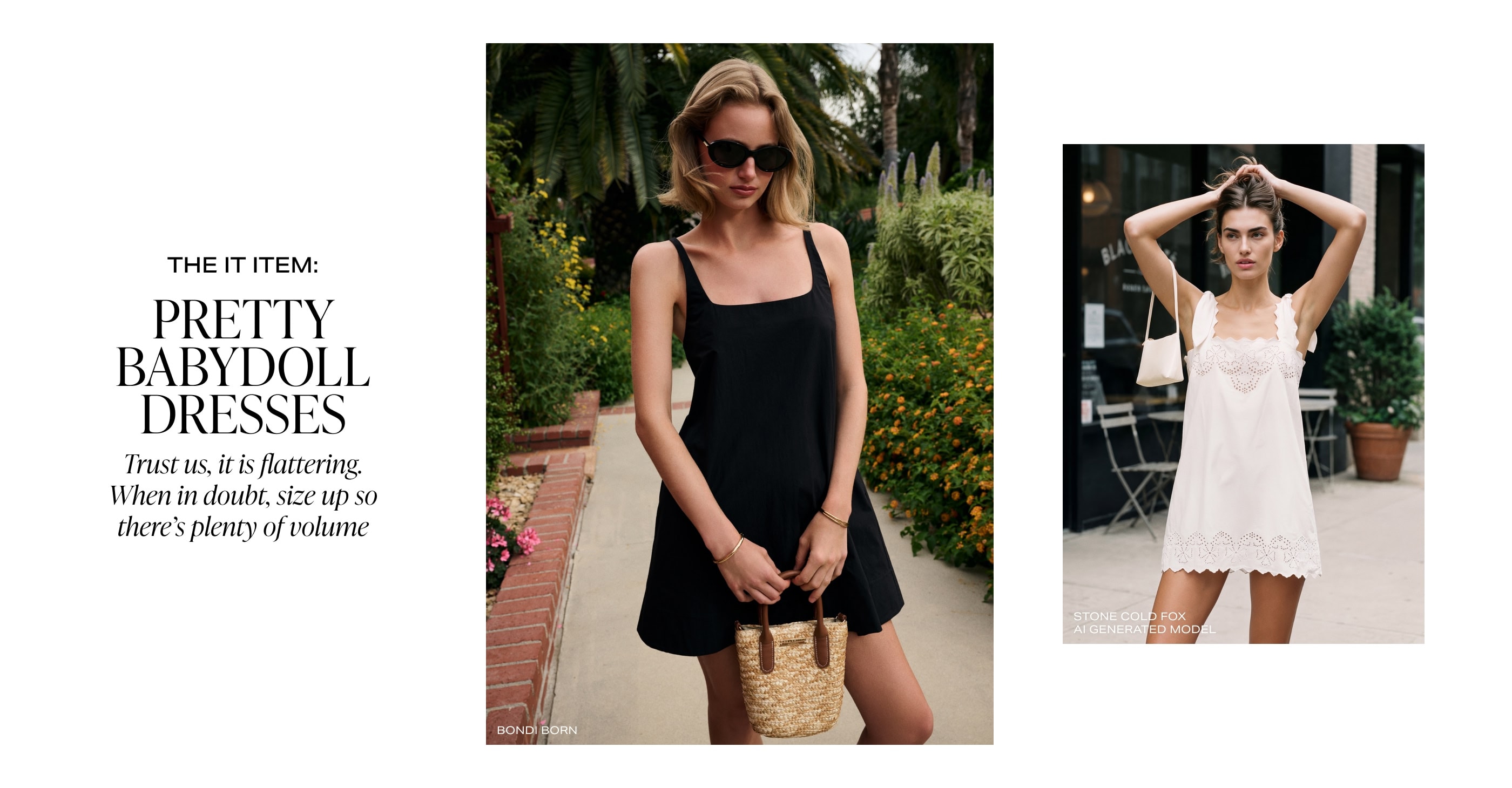  The It Item: Pretty Babydoll Dresses 