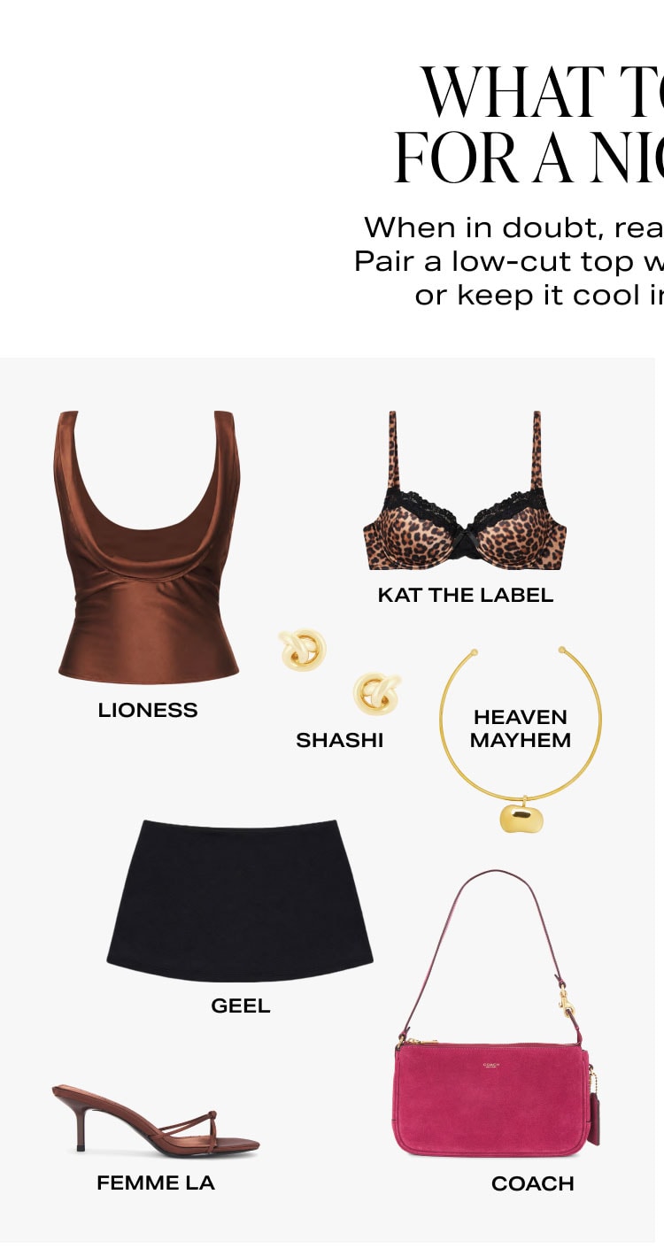 What to Wear for Night Out. Shop Look 1.