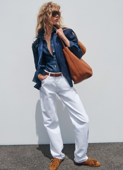 How To Style White Denim