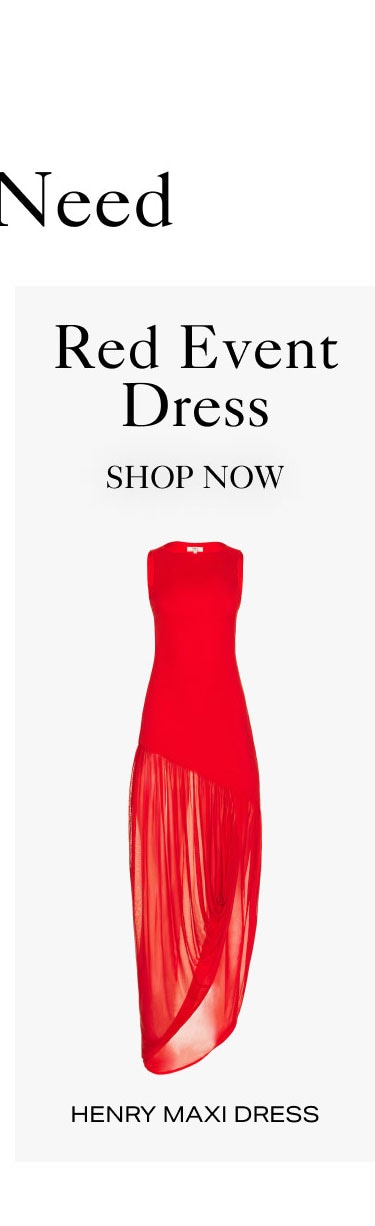 Shop Red Event Dress