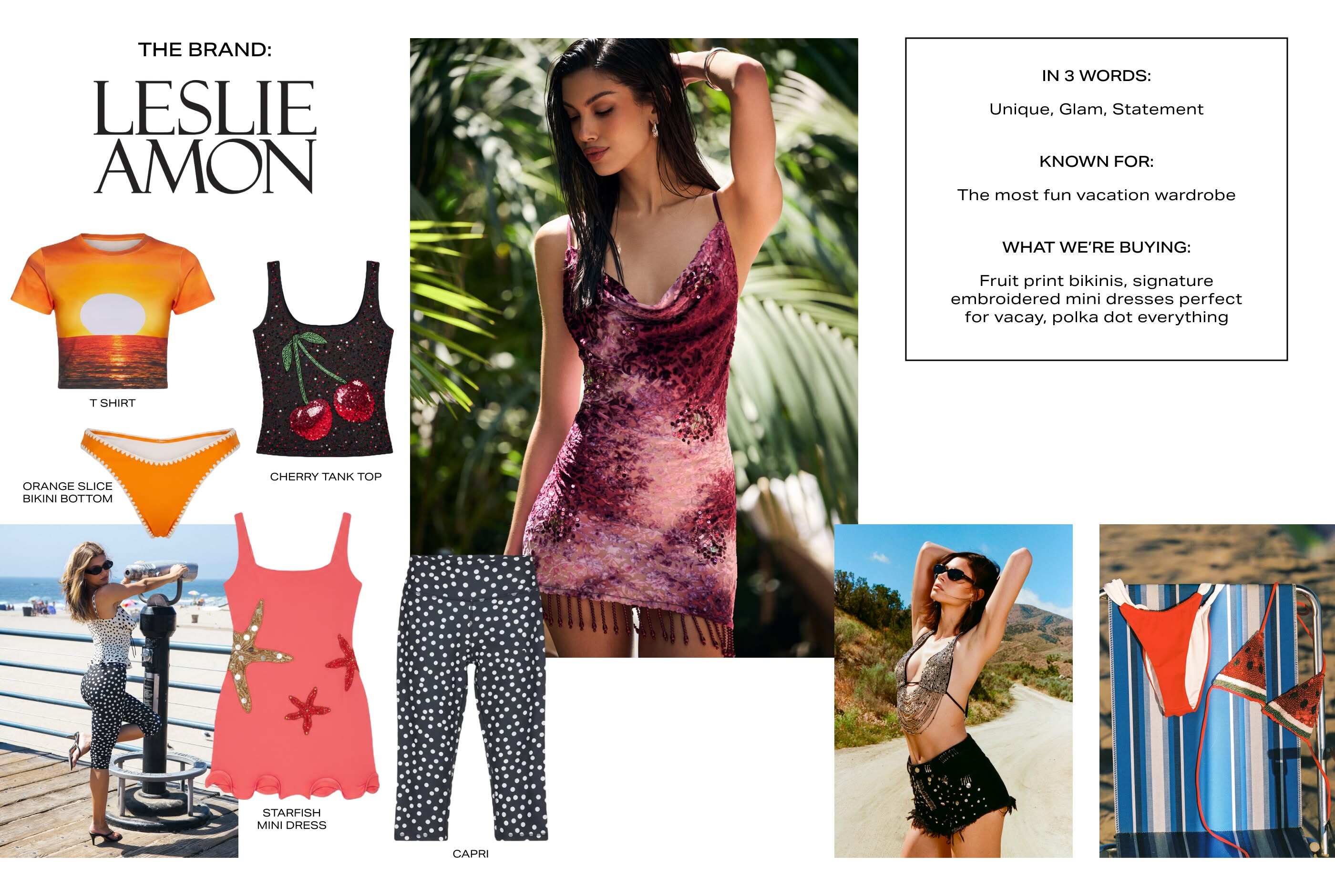 THE BRAND: LESLIE AMON.