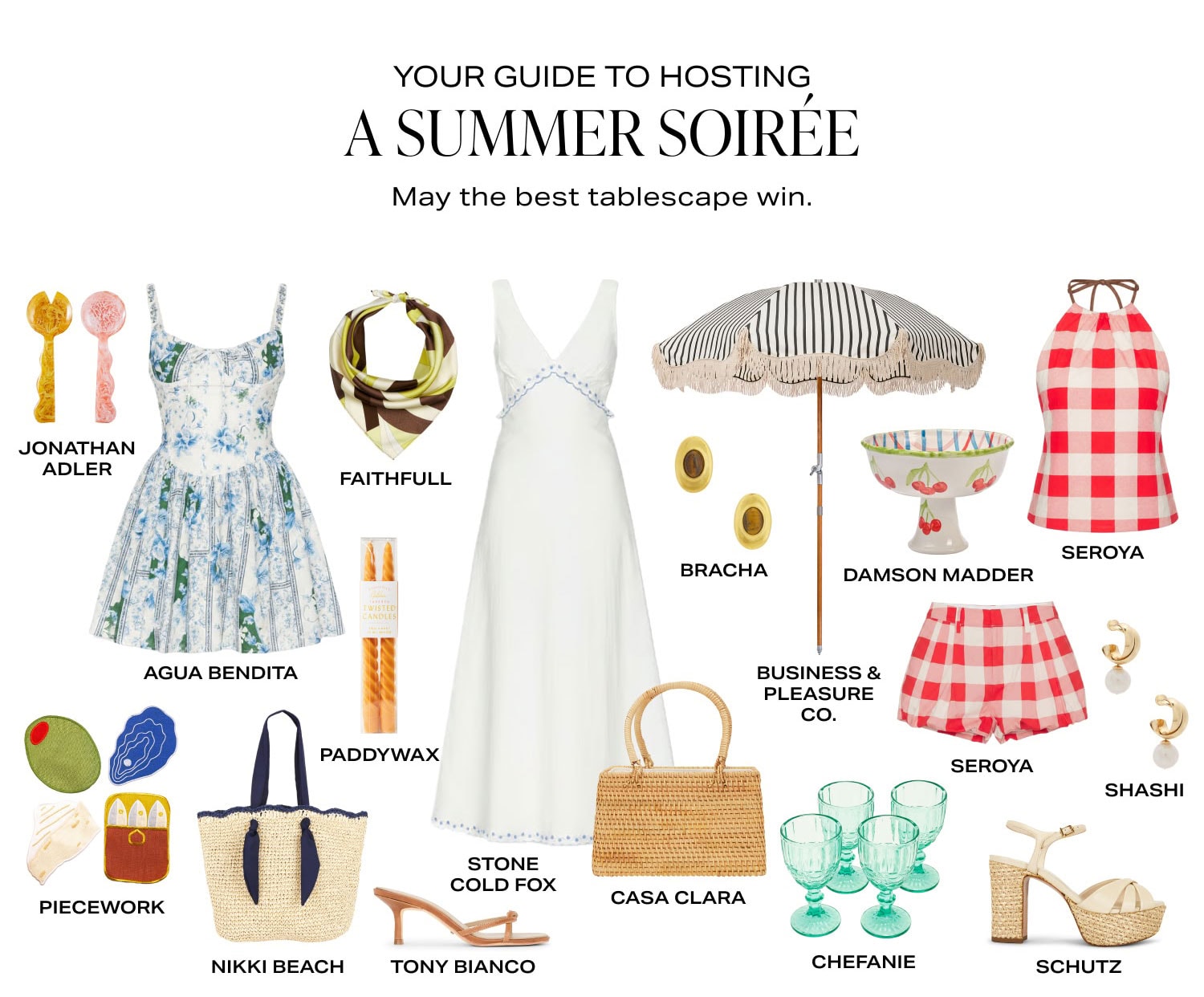 Shop Your Guide To Hosting A Summer Soiree