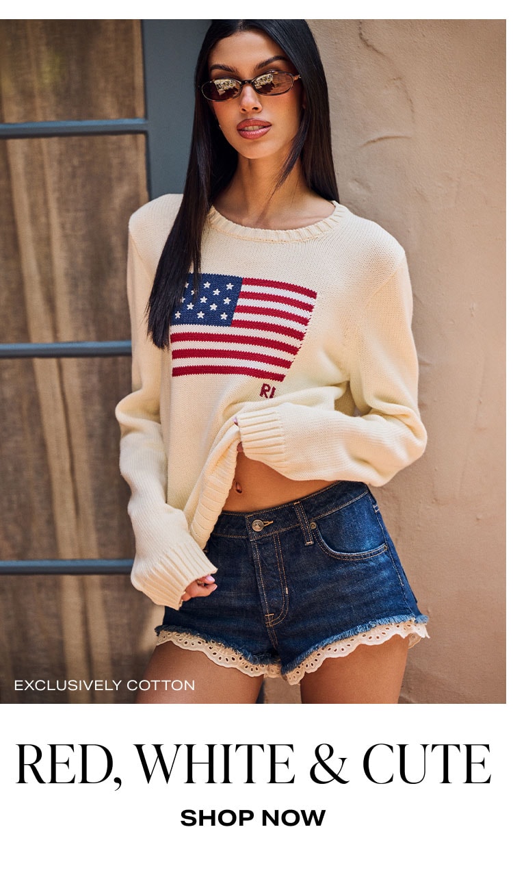 Shop Red, White & Cute