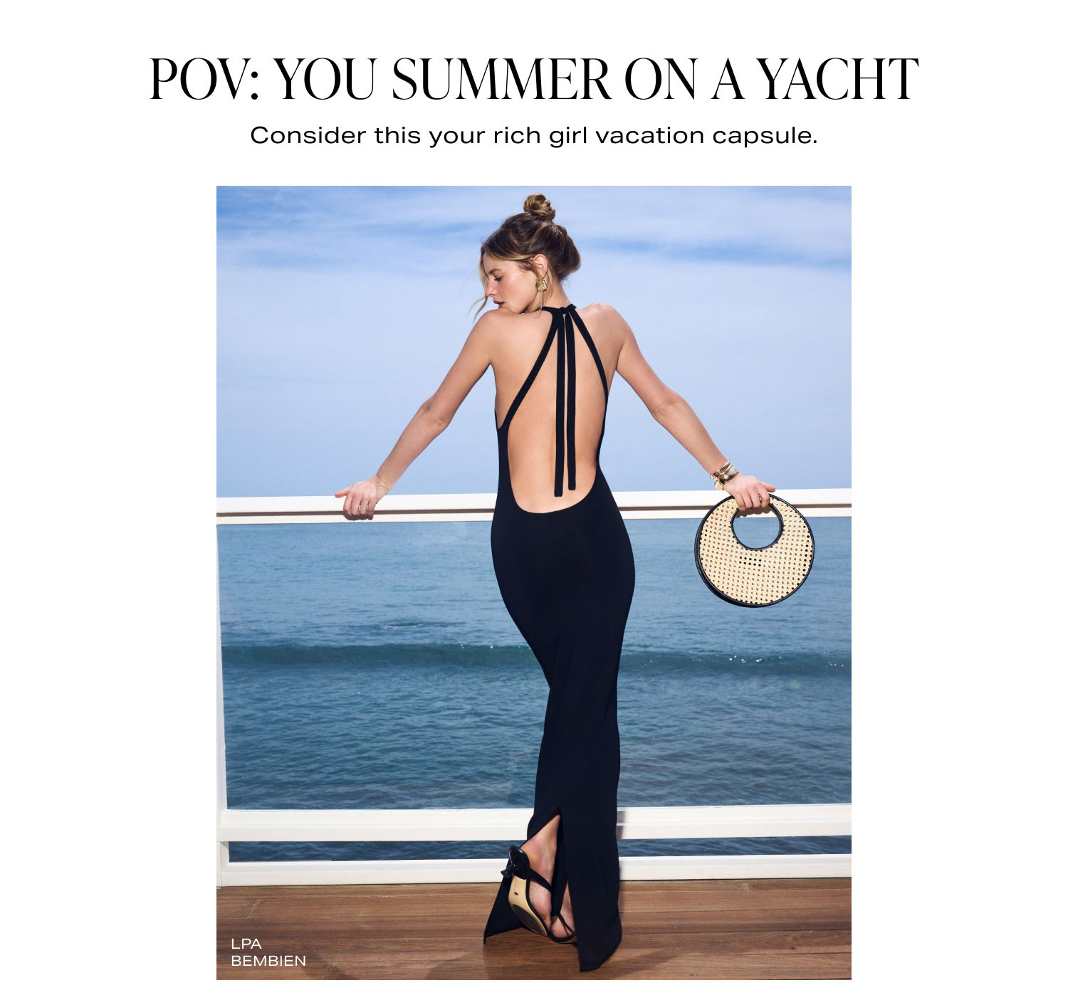 Shop Summer on A Yacht