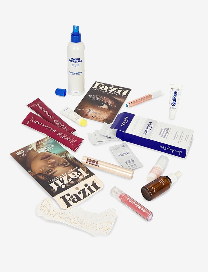 REVOLVE Beauty Festival Bag product assortment.